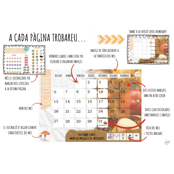 CALENDARI D'AULA A3 CURS 2025-26
