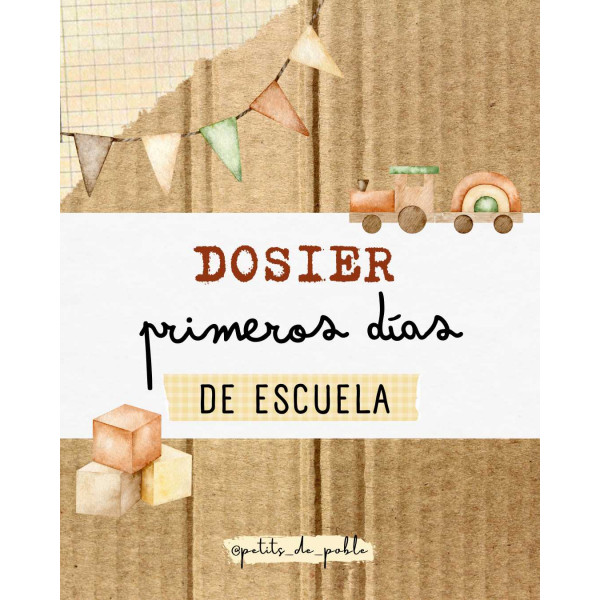 dossier primeros días de escuela