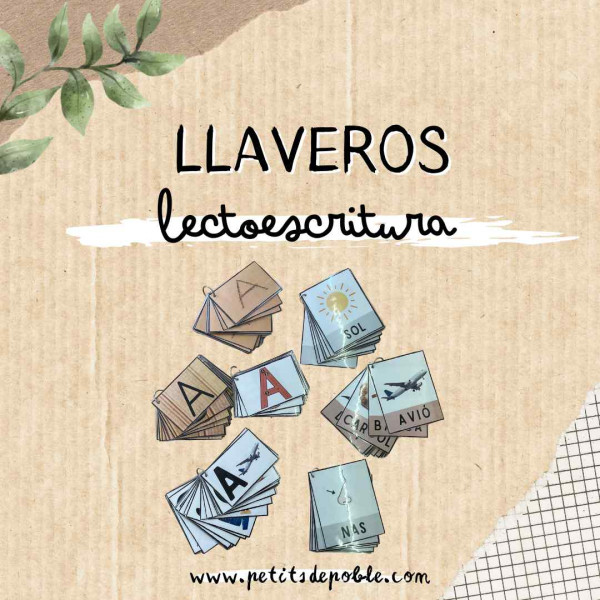 llavero lectoescritura