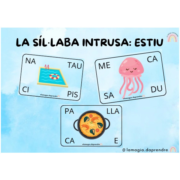 Síl·laba intrusa: estiu