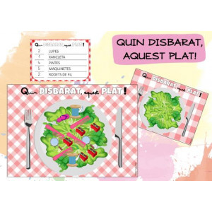 Quin disbarat, aquest plat!