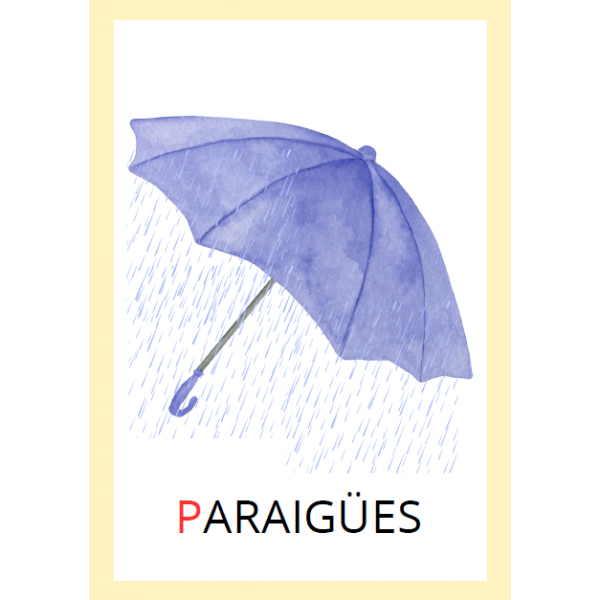 VOCABULARI PRIMAVERA