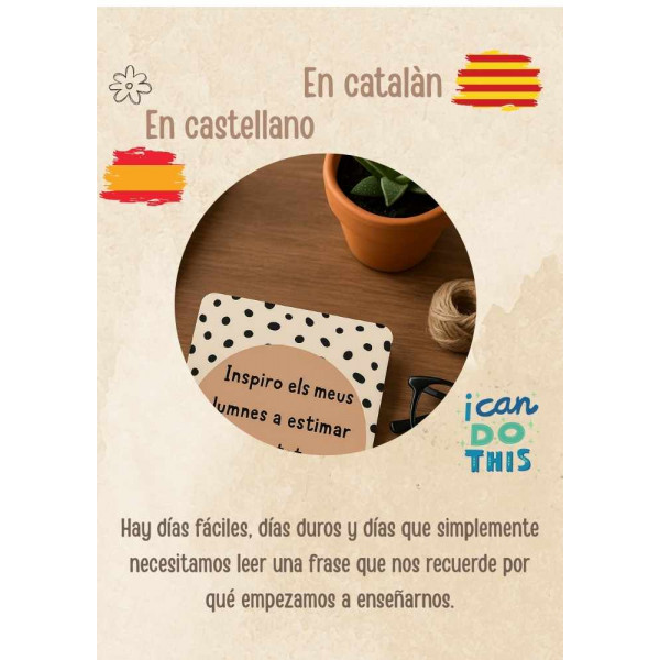 Afirmaciones positivas maestros