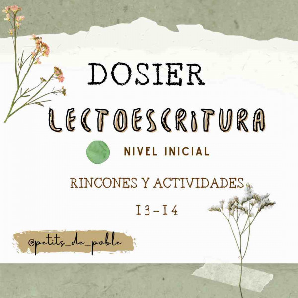 Dosier lectoescritura nivel inicial