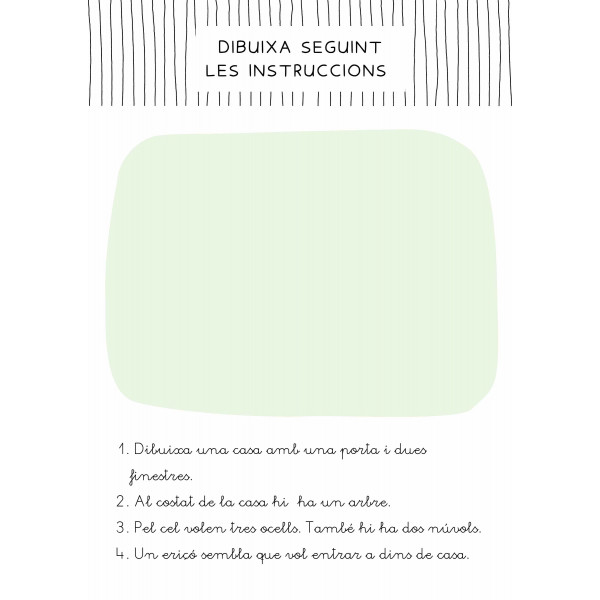 Dibuixa seguint les instruccions