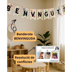 ✨ Pack de decoración para el aula – Estilo Boho ✨ CAT/CAST