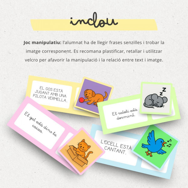 PETITES COMPRENSIONS LECTORES: lletra de pal i lligada