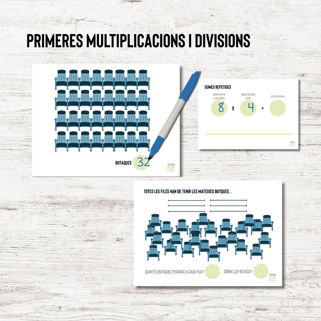 Primeres multiplicacions i divisions