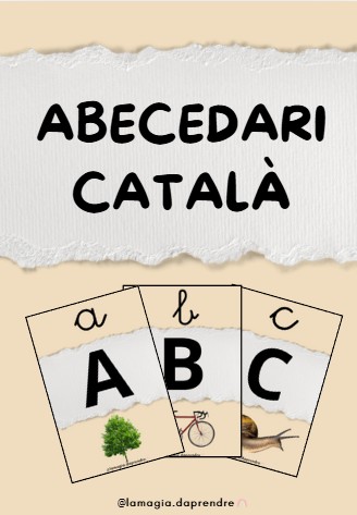 Abecedari català aula