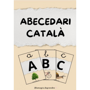 Abecedari català aula