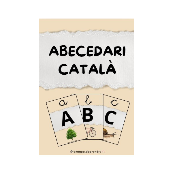Abecedari català aula