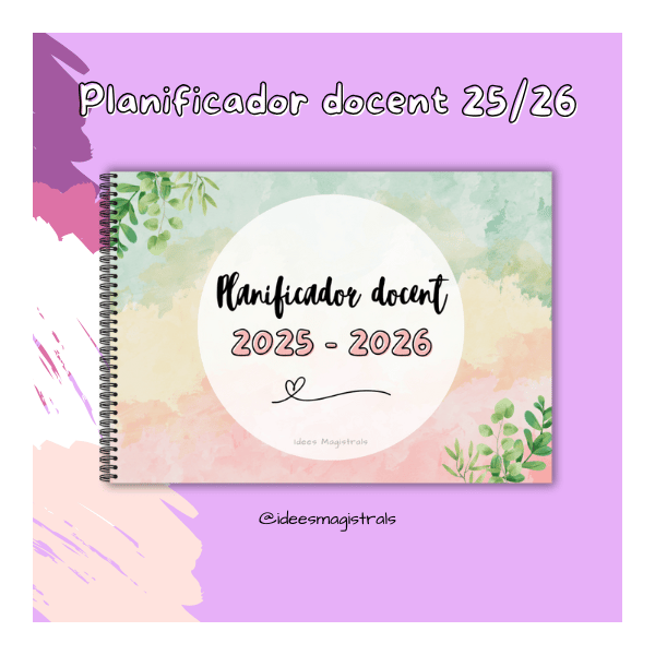 PLANIFICADOR DOCENT 25-26 CATALÀ