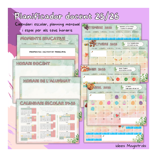 PLANIFICADOR DOCENT 25-26 VALENCIÀ