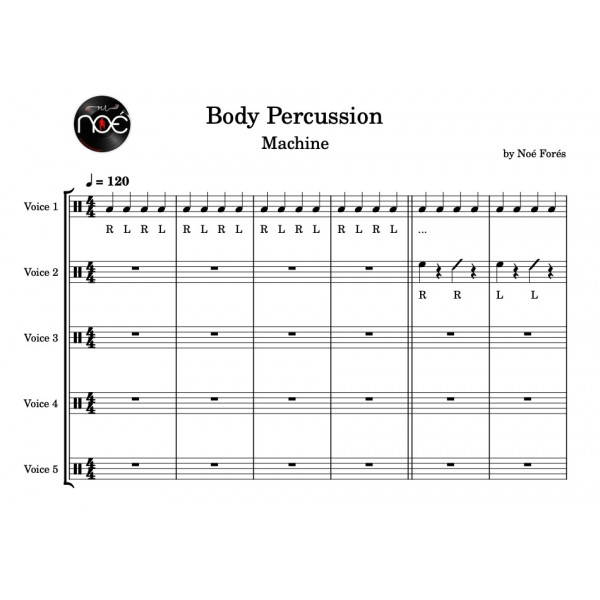 Body Percussion - Machine