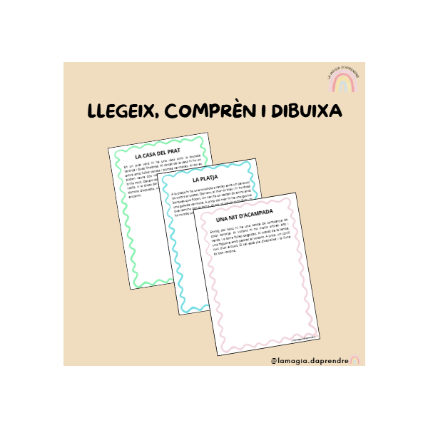 Llegeix, comprèn i dibuixa