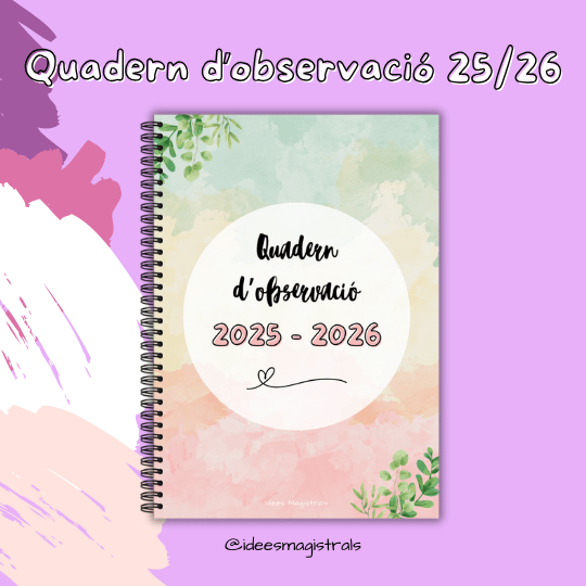 QUADERN D'OBSERVACIÓ 25-26