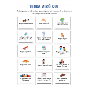 TROBA ALGÚ QUE...