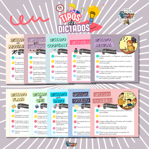 11 TIPOS DE DICTADOS
