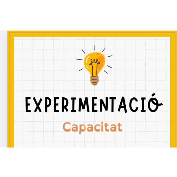 Dossier d'experimentació: capacitat