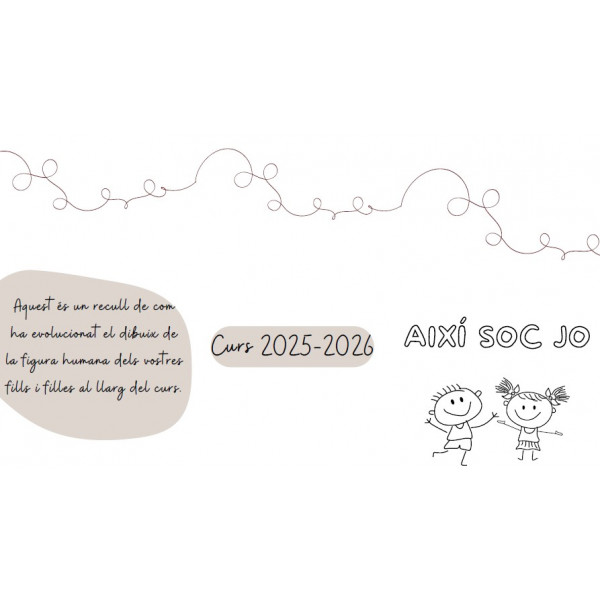 Tríptic evolució figura humana