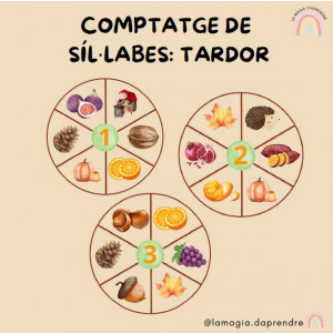 Comptatge síl·labes tardor