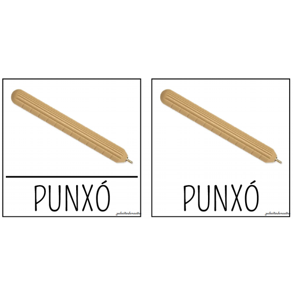 MATERIAL ESCOLAR - VOCABULARI