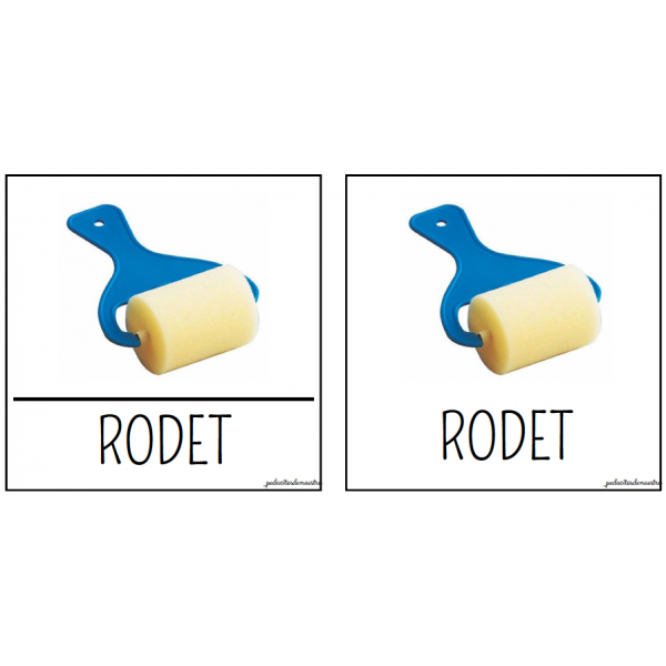 MATERIAL ESCOLAR - VOCABULARI