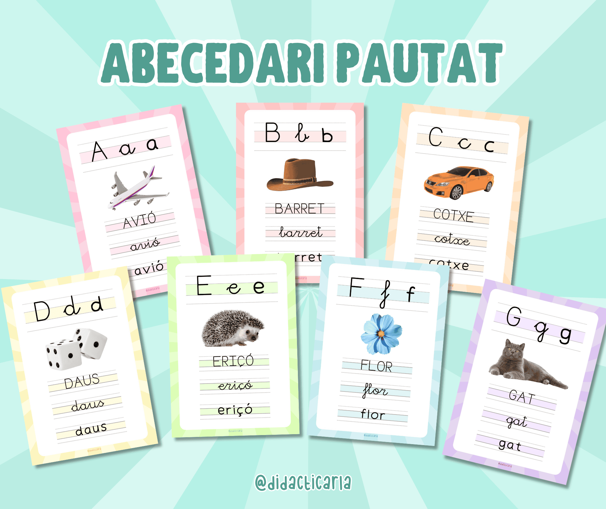 Abecedari pautat català