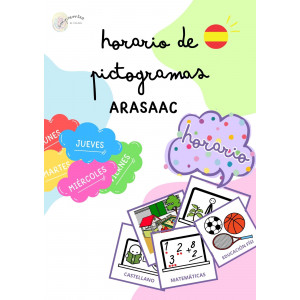HORARIO DE PICTOGRAMAS (ARASAAC)