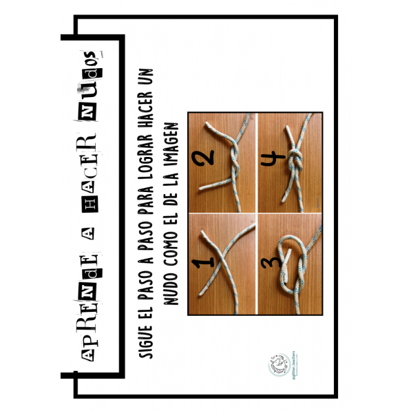 Propuesta vida práctica cómo hacer nudos