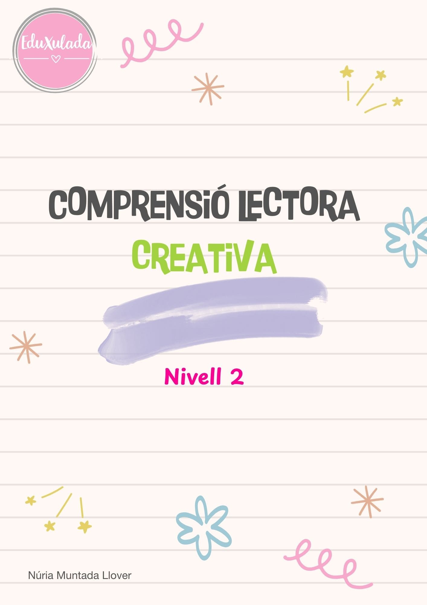 Quadern comprensió lectora fitxes Català i Castellà