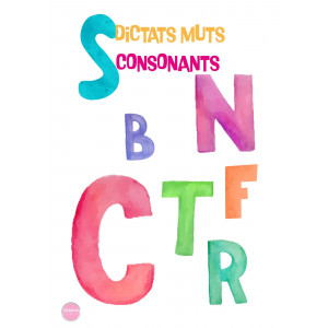 Dictats MUTS de consonants.
