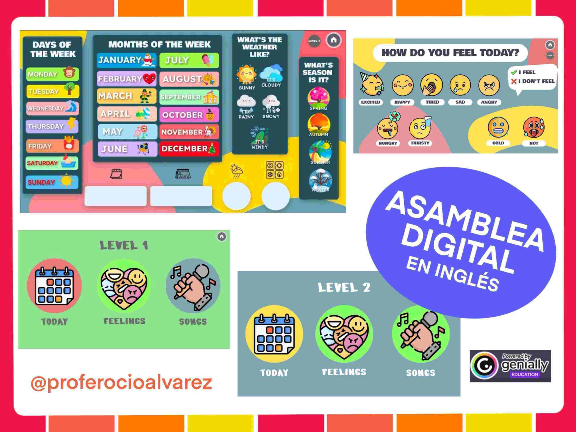 ASAMBLEA DIGITAL EN INGLÉS