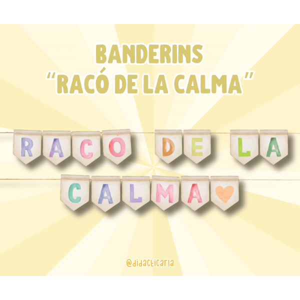 Banderins Racó de la calma