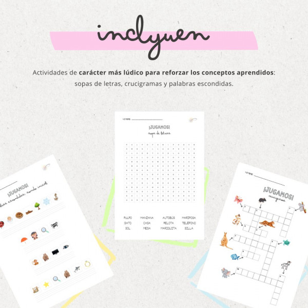 CUADERNILLO DE TRAZO: LETRA IMPRENTA