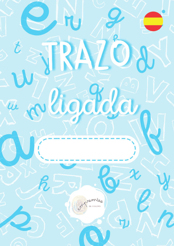 CUADERNILLO DE TRAZO: LETRA LIGADA