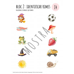 AVALUACIÓ CONSCIÈNCIA FONOLÒGICA I4