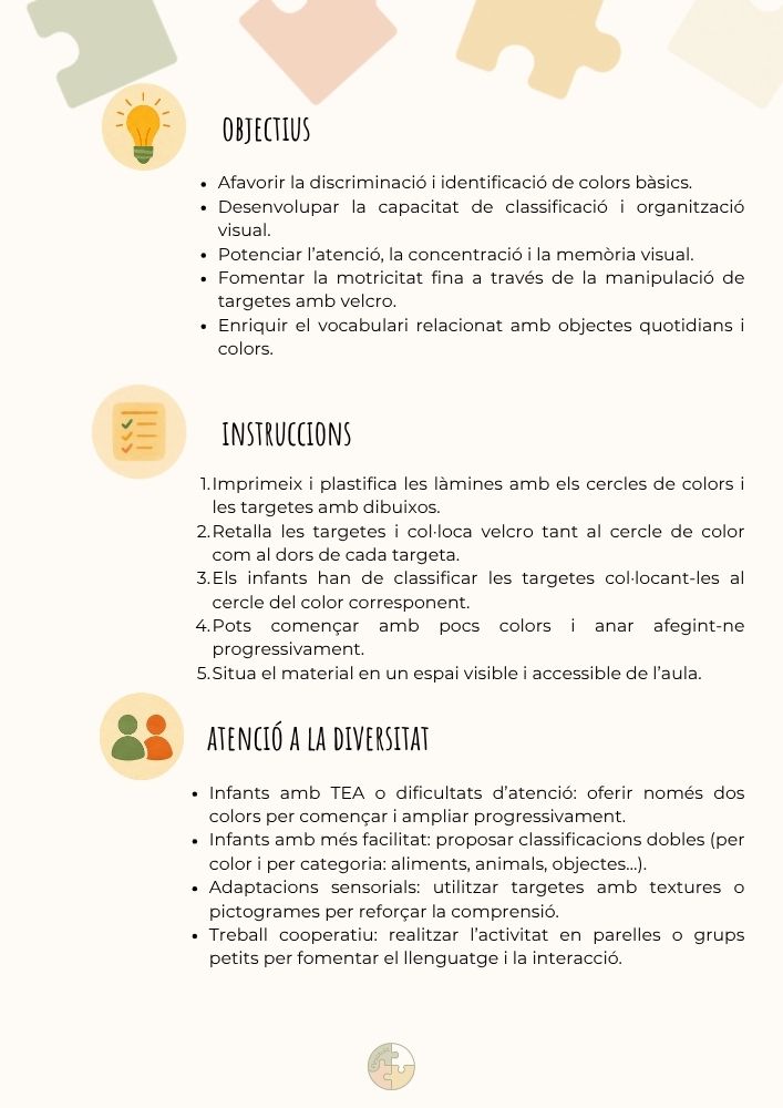 Classificació per colors