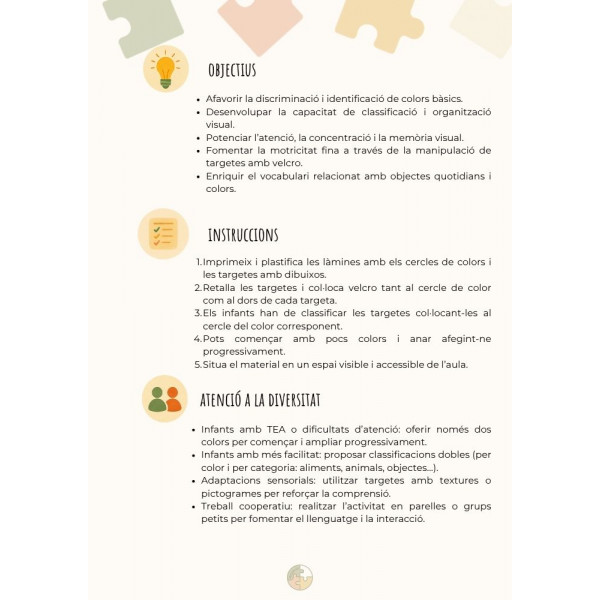 Classificació per colors