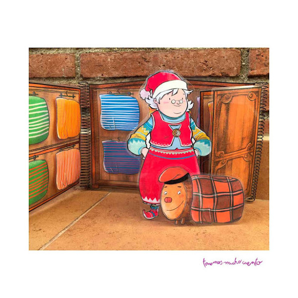 El armario de la Castañera, Mamá Noel y el Tió de Nadal (otoño e invierno)