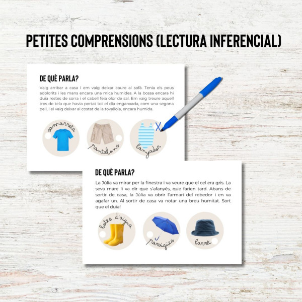 De què parla? (Comprensió lectora - Lectura inferencial)