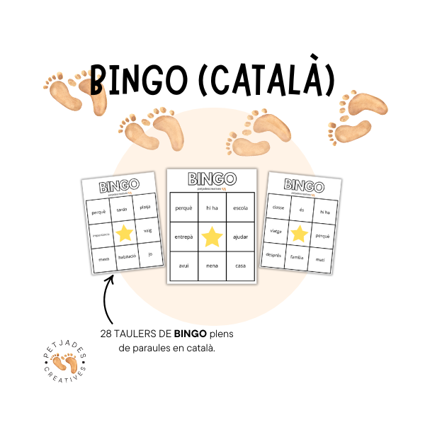 BINGO CATALÀ - petjadescreatives
