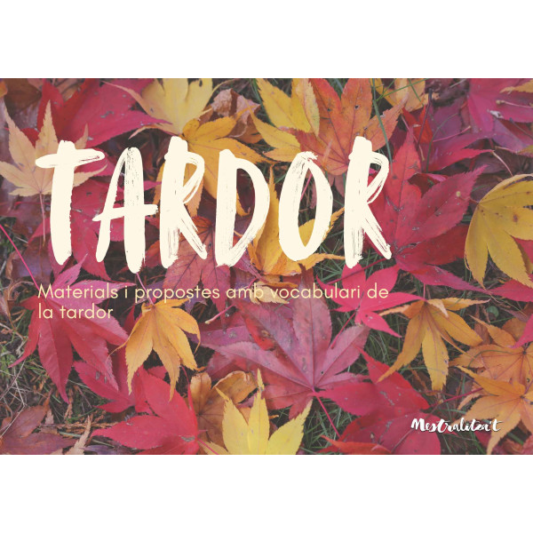 PACK MATERIALS I PROPOSTES DE TARDOR