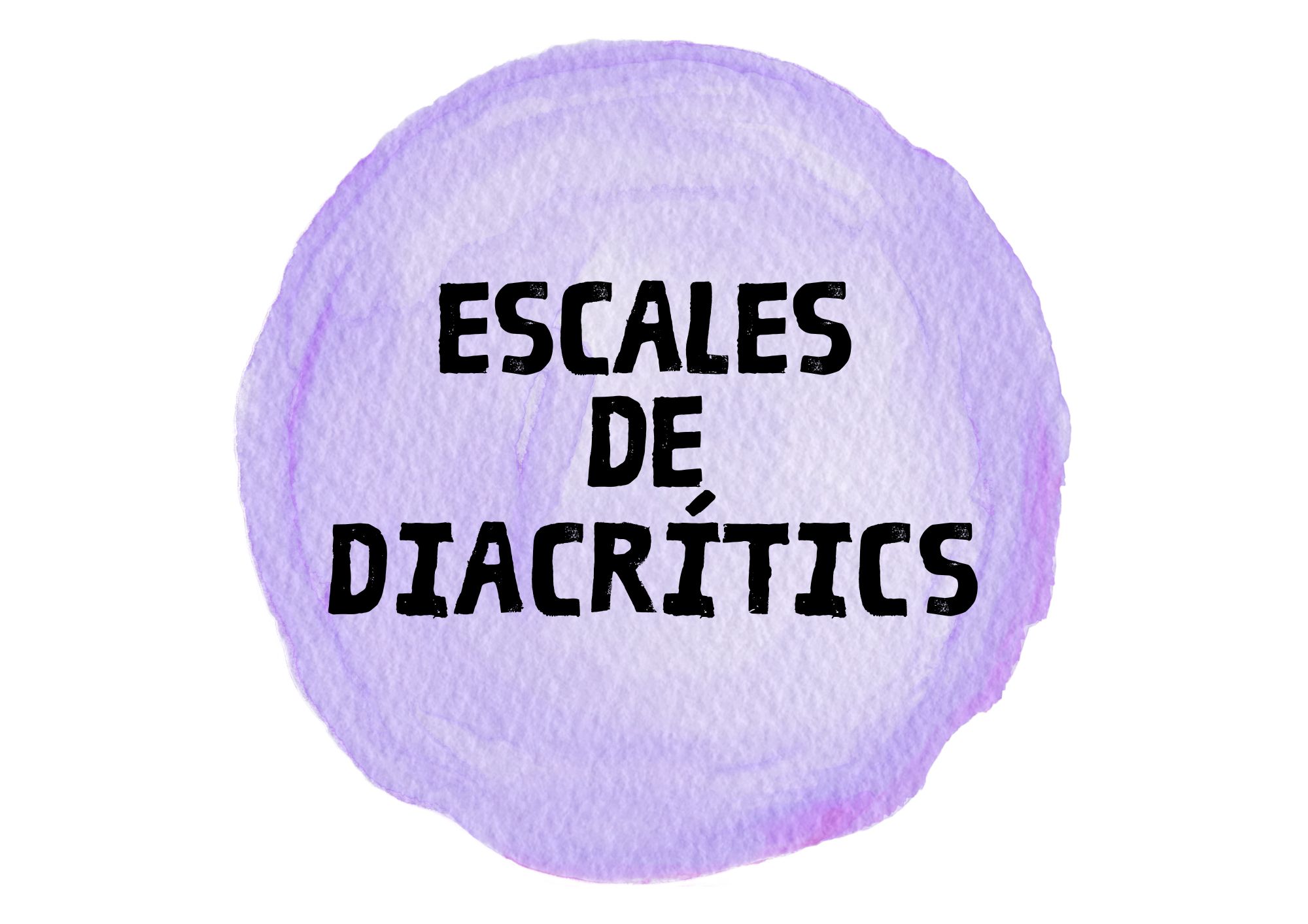 Escales de diacrítics