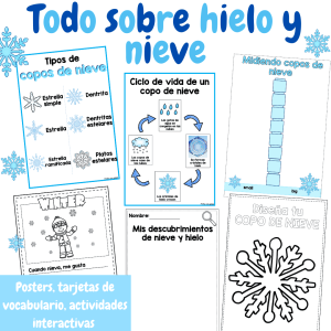 Todo sobre el hielo y la nieve - Rincon de investigacion