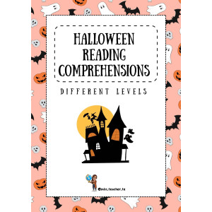 Halloween: Reading comprehensions (1º a 6º)