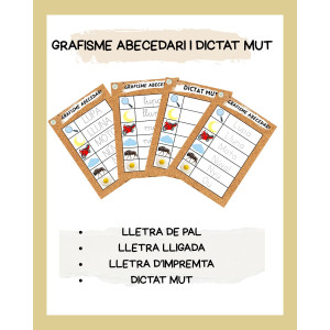GRAFISME+DICTAT MUT ABECEDARI