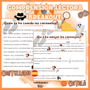 Qui s'ha menjat les castanyes?