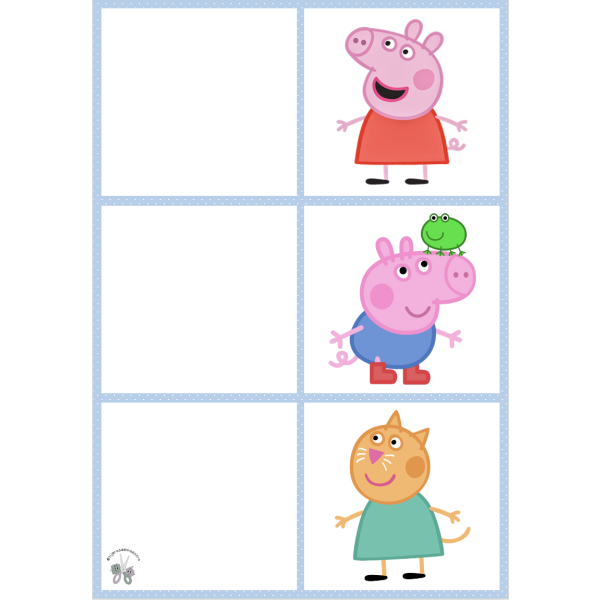 ✨ Asociando iguales con Peppa Pig ✨