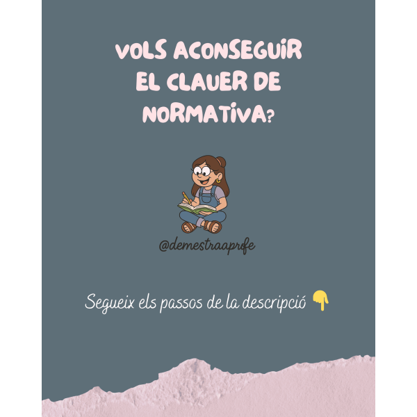 Clauer normativa oposicions mestres GVA